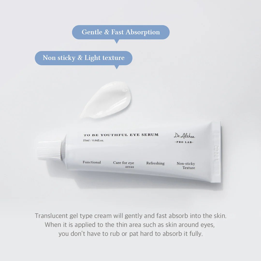 دكتور الثيا سيروم العين 25مل Dr.Althea To Be Youthful Eye serum