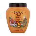سكالا اكسبرت كريم بخلاصة المانجا وزبدة الشيا والجوز 1000جم SKALA Brasil Mango Hair Treatment Cream