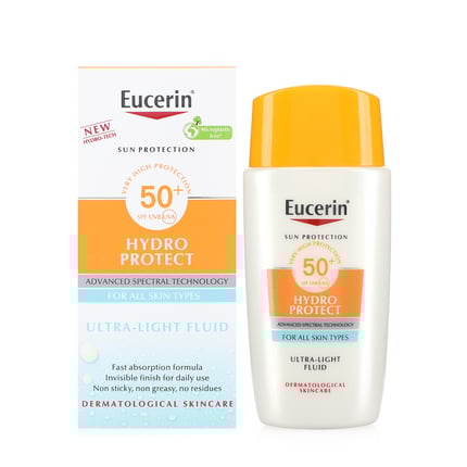 يوسرين هيدرو بروتكت سائل خفيف 50مل Eucerin Sun Hydro Protect Ultra-Light Fluid SPF50