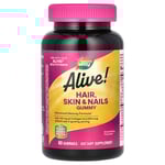 ناتشرز واي جاميز للشعر والاظافر Nature's Way, Alive! Hair, Skin & Nails Gummies