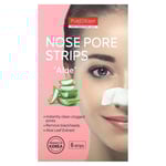 بيورديرم شرائط تنظيف الأنف بخلاصة الصبار 6 قطع Purederm ALOEVERA Nose Pore Strips