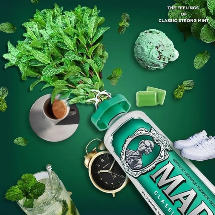 معجون أسنان كلاسيك بالنعناع القوي 25مل Marvis Classic Strong Mint Toothpaste