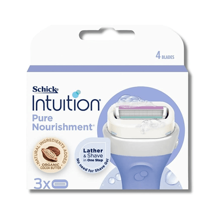 ملحقات شفرات حلاقة بالكاكاو SCHICK INTUITION