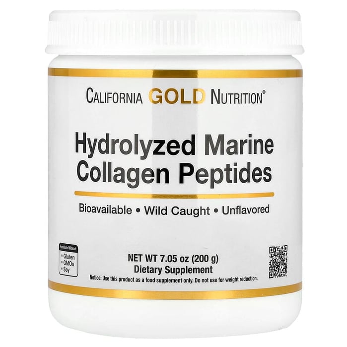 كاليفورنيا غولد نيوتريشن‏, بيبتيدات الكولاجين البحري California Gold Nutrition, Hydrolyzed Marine Collagen Peptides