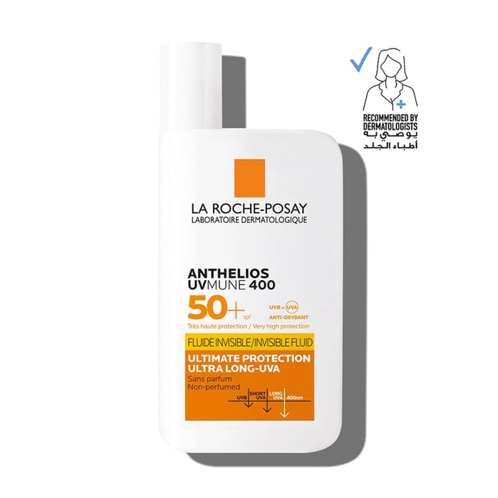 لاروش بوزيه أنثيليوس فلويد يوفي ميون 400 سائل 50مل La Roche-Posay Anthelios UVMune 400 Fluid SPF50+
