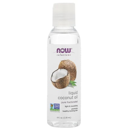 زيت جوز الهند السائل ناو 118مل NOW Foods Solutions Liquid Coconut Oil