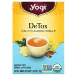 يوجي شاي للتخلص من السموم 16 كيس Yogi Roasted Dandelion Spice Detox