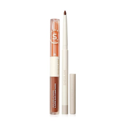 شيجلام قلم محدد شفاه وجلوس سوفت SHEGLAM Soft 90's Glam Lip liner and Lip Duo Set