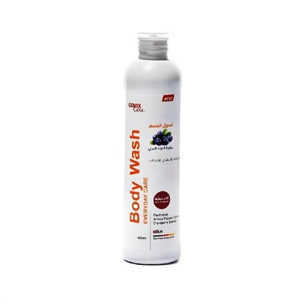 كوفيكس كير غسول الجسم بزهرة التوت البري 400مل Covix Care Body Wash Everyday Care With Cranberry Extract