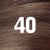 بني رمادي متوسط 40