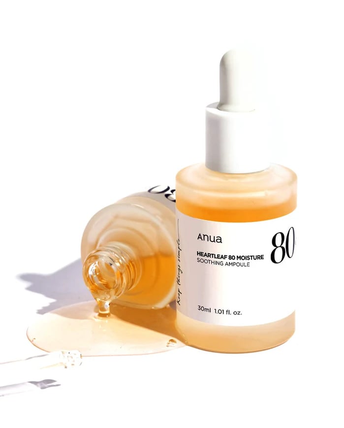 anua ampule serum 30ml heartleaf 80 moisture soothing ampoule 44137014853910