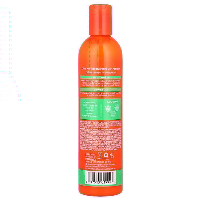 كانتو بخاخ مرطب ومنشط للشعر بالافوكادو 355مل Cantu Avocado Hydrating Curl Activator