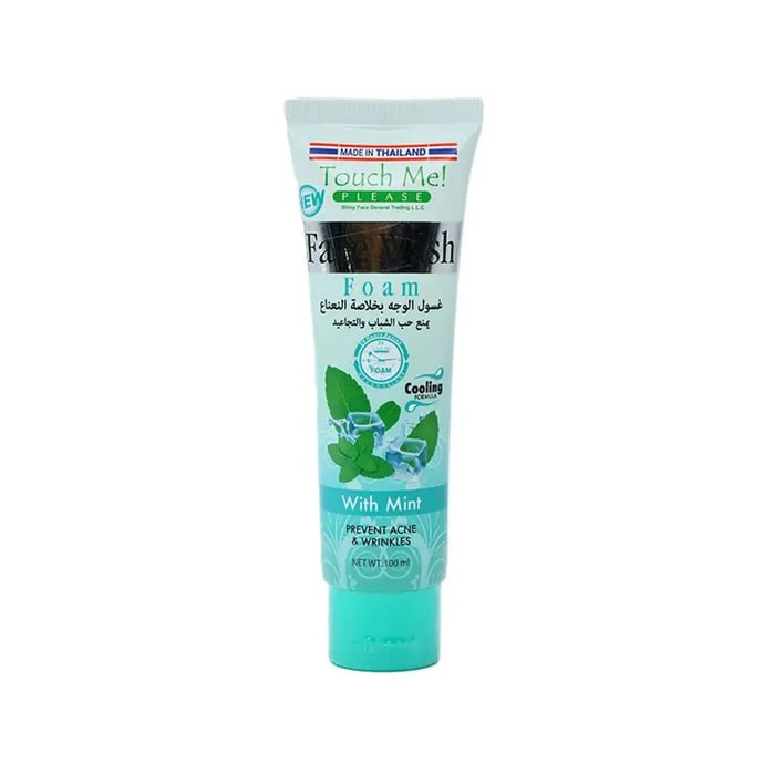 تاتش مي غسول البشرة بخلاصة النعناع 100مل Face Wash Foam with Mint Touch Me