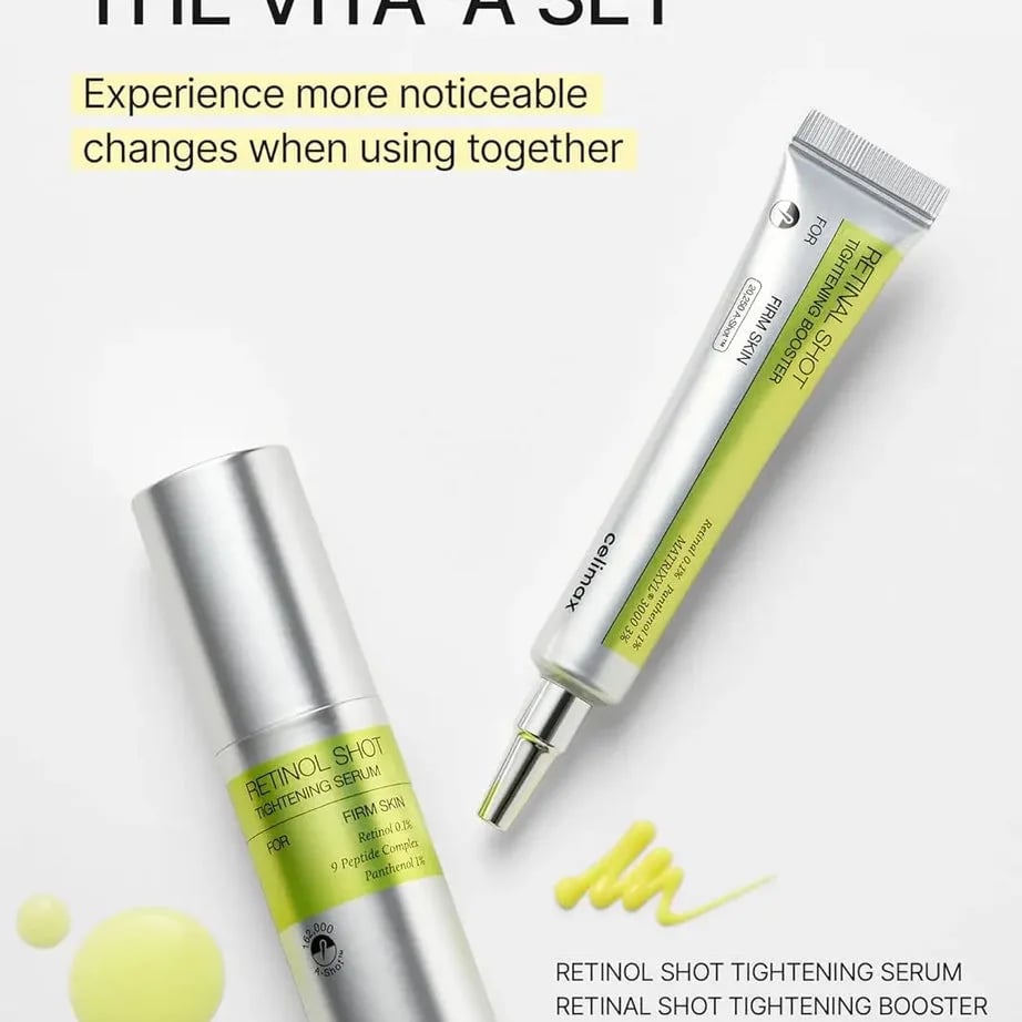 سيليماكس سيروم ريتينول شوت لشد البشرة 30مل Celimax - The Vita-A Retinol Shot Tightening Serum