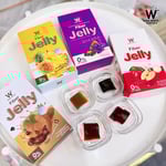 وينك وايت فايبر جيلي عصير التفاح مكمل غذائي 0% سكر WINK WHITE Fiber Jelly Dietary Supplement Apple Cider