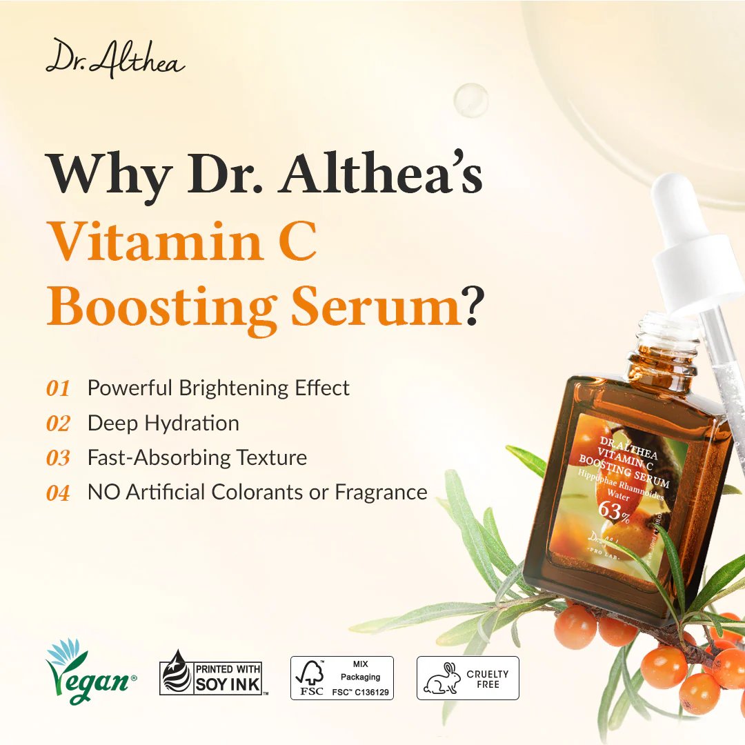 دكتور الثيا سيروم فيتامين سي 30مل Dr.Althea Vitamin C Boosting Serum