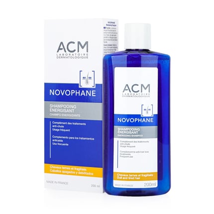 ACM Novophane Energizing Shampoo شامبو اي سي ام لتحفيزة فروة الرأس 200مل