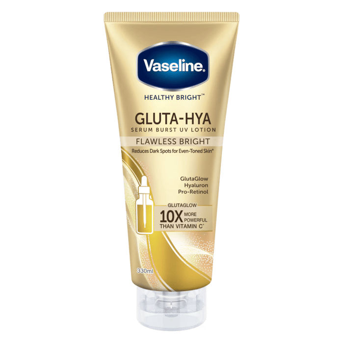 فازلين لوشن جلوتا-هيا فلوليس للبقع الداكنة 300مل Vaseline Gluta-Hya Flawless Glow