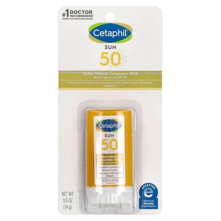 سيتافيل عصا واقي شمس معدني 14جم Cetaphil Sheer Mineral Sunscreen Stick