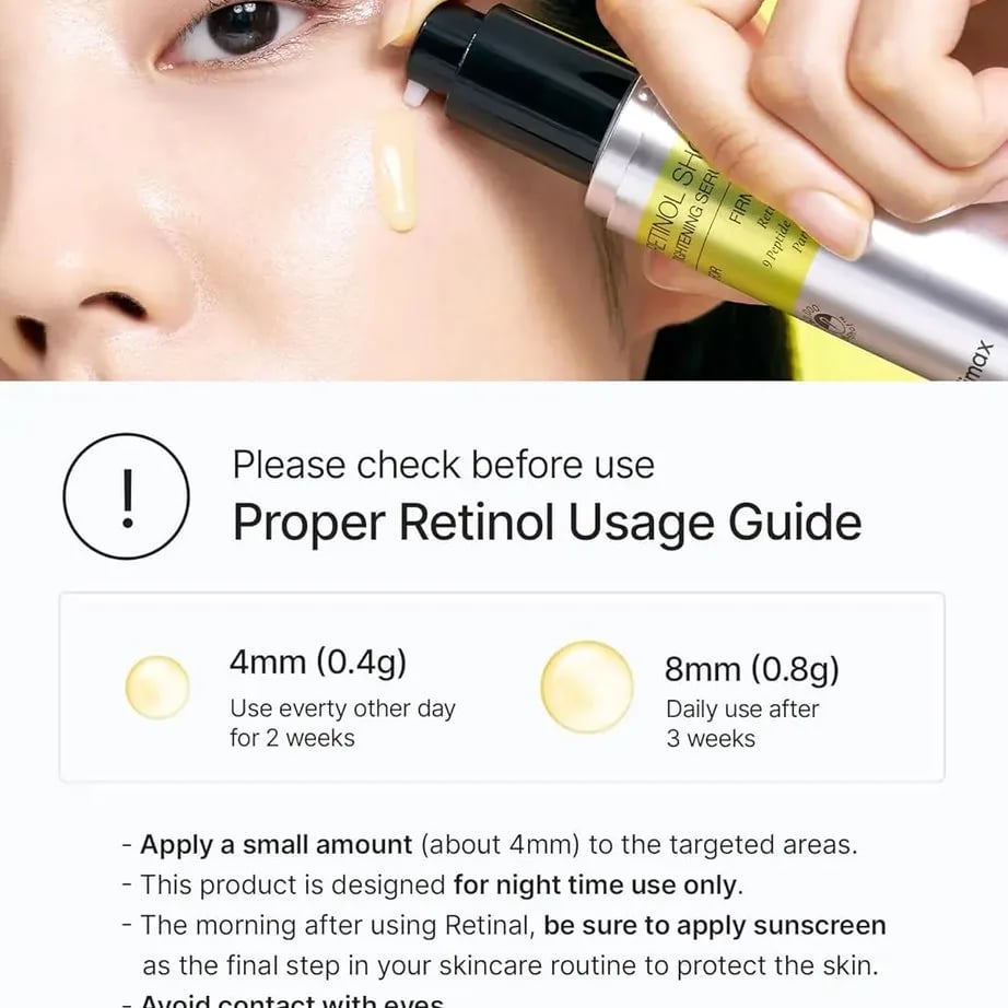 سيليماكس سيروم ريتينول شوت لشد البشرة 30مل Celimax - The Vita-A Retinol Shot Tightening Serum