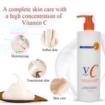 لوشن فيتامين سي ترطيب و تفتيح بعد الاستحمام ريل سكين