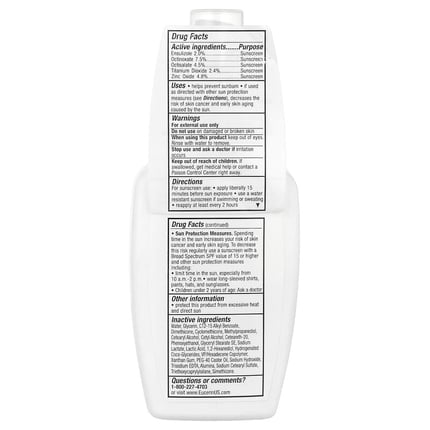 يوسرين لوشن حماية يومية للوجه بعامل حماية من أشعة الشمس 118مل Eucerin Daily Protection Face Lotion Broad Spectrum SPF 30