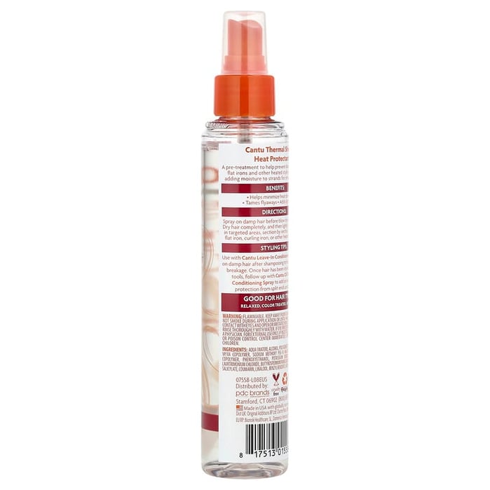 كانتو بخاخ للحماية من الحرارة 151مل Cantu Shea Butter Thermal Shield Heat Protectant