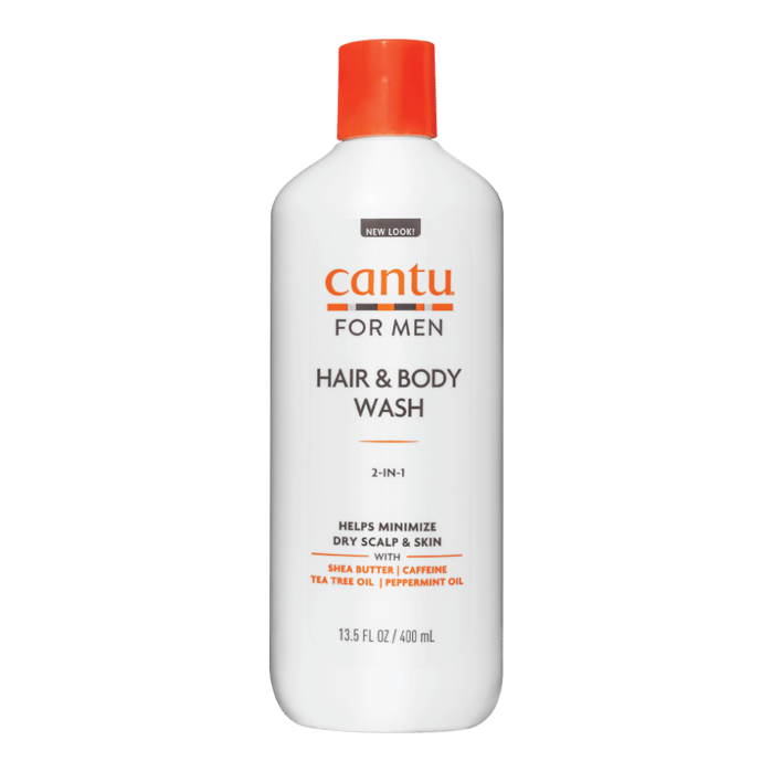 كانتو غسول للشعر والجسم 2 في 1 Cantu MENS HAIR & BODY WASH 400ml