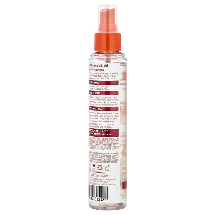 كانتو بخاخ للحماية من الحرارة 151مل Cantu Shea Butter Thermal Shield Heat Protectant