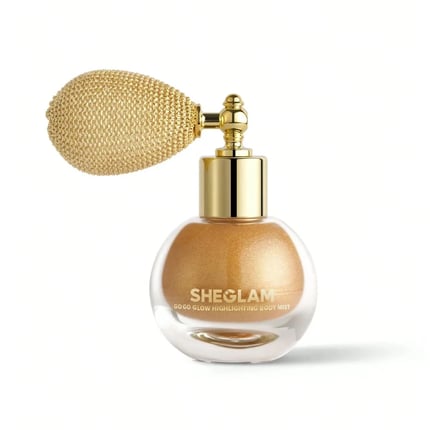 شيجلام بخاخ اضاءه للجسم جو جو جلو جيلديد جلو 10جم SHEGLAM Go Go Glow Highlighting Body Mist