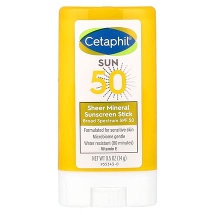 سيتافيل عصا واقي شمس معدني 14جم Cetaphil Sheer Mineral Sunscreen Stick