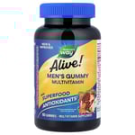 ناتشرز واي‏ علكة متعددة الفيتامينات للرجال نكهة الفواكه 60 علكة Nature's Way, Alive!® Men's Gummy Multivitamin