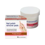 بيورديرم مناديل إزالة طلاء الأظافر 36 منديل PureDerm Nail Polish Remover Pads