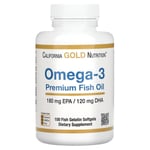 كاليفورنيا جولد نيوترشن أقراص أوميجا 3 240 كبسولة California Gold Nutrition Omega-3 Premium Fish Oil