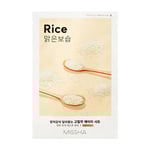 ميشا قناع ورقي بالارز لمعالجة الشيخوخة 19جم Missha Airy Fit Sheet Mask Rice