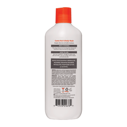 كانتو غسول للشعر والجسم 2 في 1 Cantu MENS HAIR & BODY WASH 400ml
