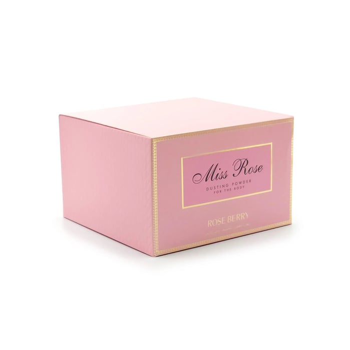 مس روز بودرة معطرة للجسم بتركيز عالي من روز بيري 200جم Miss Rose Highly Concentrated Roseberry Body Powder