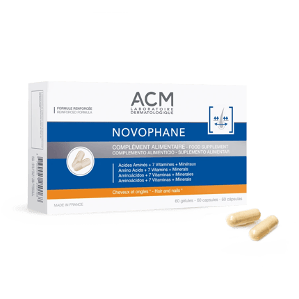 كبسولات ACM Novophane للشعر والأظافر 60 كبسولة