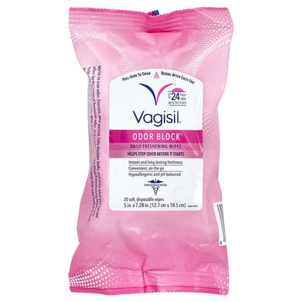 Vagisil Odor Block® Daily Freshening Wipes