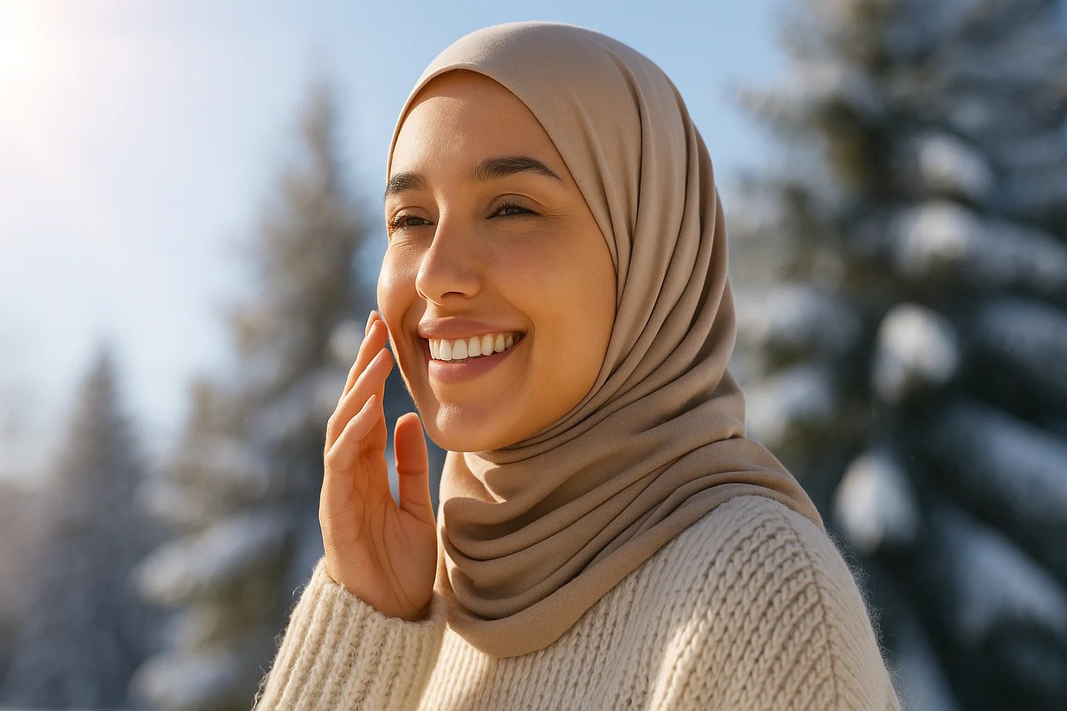 واقي الشمس في الشتاء