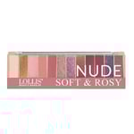 لوليس باليت ظلال العيون نيود سوفت روزي LOLLIS Nude Soft & Rosy Eyeshadow Palette