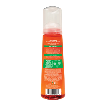 كانتو موس الافوكادو المرطب لتصفيف الشعر Cantu, Avocado Hydrating Mousse