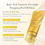 ميديكوب ماسك التفتيح الليلي بالكوجيك أسيد والكركم 75مل Medicube Kojic Acid Turmeric Night Wrapping Mask