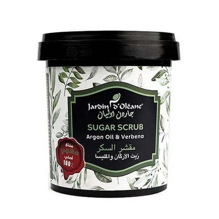 جاردن اوليان مقشر السكر زيت الأركان والمليسا Jardin Oleane Sugar scrub with argan oil and verbena