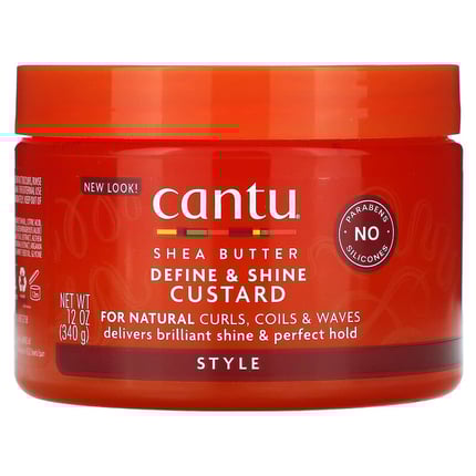 كانتو كاسترد لتحديد ولمعان الشعر Cantu Define & Shine Custard