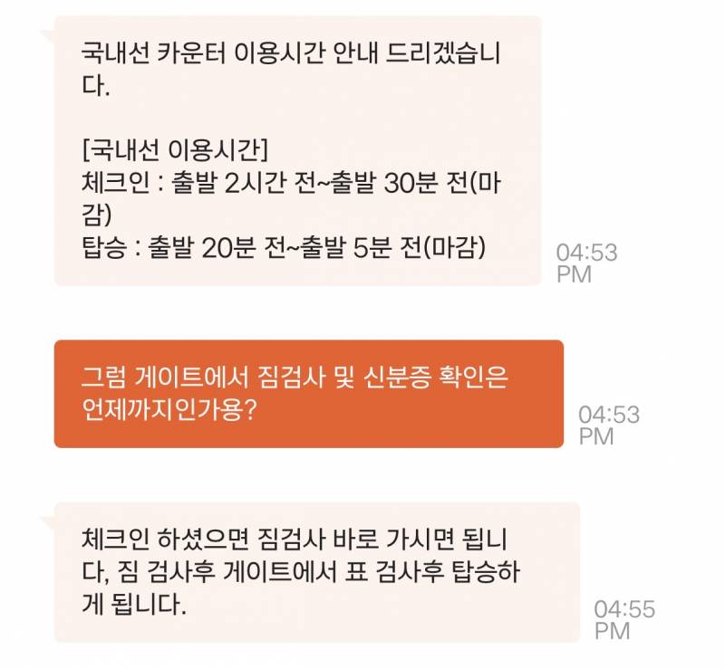 [잡담] 비행기첨타보는데..국내선에서 체크인이라는게 신분증이랑 짐검사를 포함하는거야? | 인스티즈