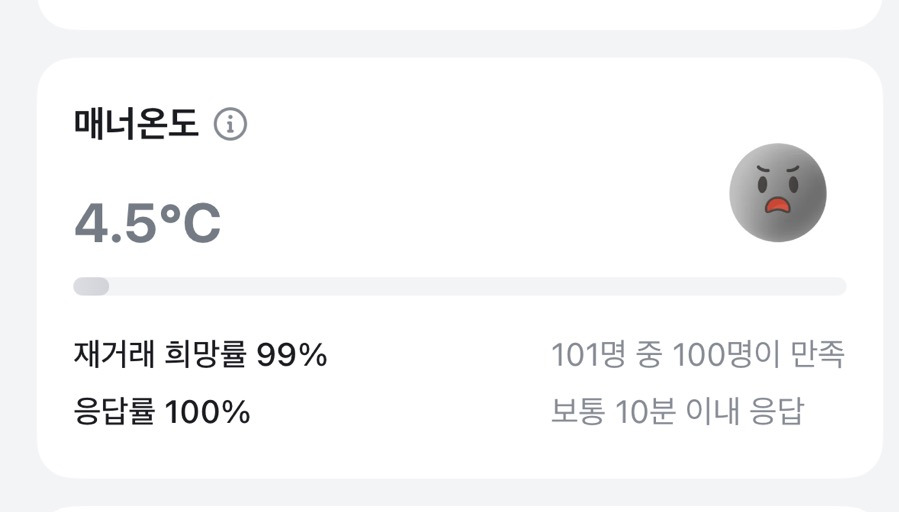 당근) 어른들 당근하다가 실수하고 온도 0된다더니... 실화였어 | 인스티즈