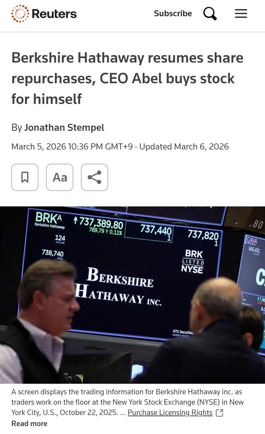 자사주 매입하겠다고 입털고 겨우 21주 산 CEO_1.webp