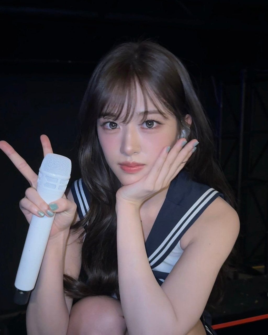 반응 좋은 아이브 유진 헤어 스타일링.jpg | 인스티즈