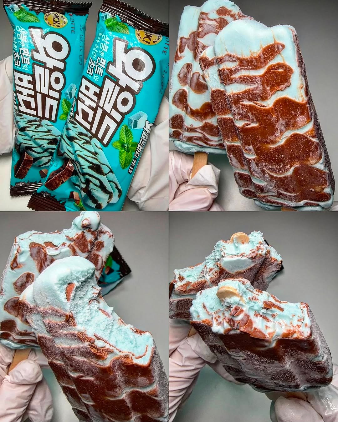 메가톤바 신상 2종+와바 민초+옥동자 헤이즐넛 실사.jpg | 인스티즈